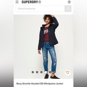 Superdry wind parka